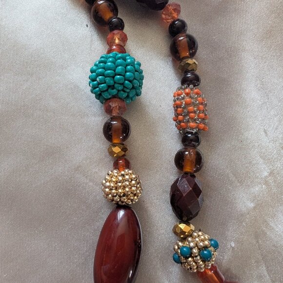 Colours of Africa Necklace, earrings and bracelet set - Picture 2 of 12